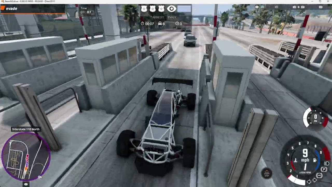 Cops and robbers beamNG drive 