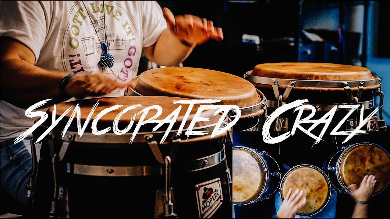How To Do A Crazy Syncopated Tumbao Exercise on Congas