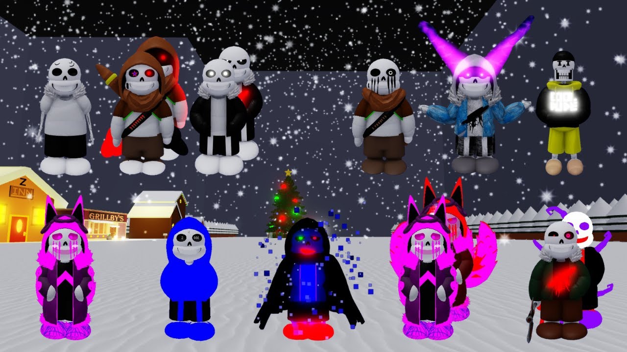 Undertale Multiversal Calamity 2 showcase all Secret characters ft. @Bunny-Frisk,846,gfb,白狐,ry,吃瓜