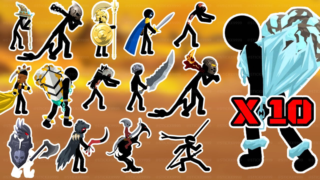 Lightning vs. Ice! 9 Voltaic Armies Face 10 Ice Enslaved Giants!⚔️ STICK WAR SAGA HACK 💥 Stickx9999
