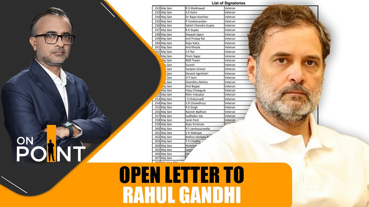 LIVE: Open Letter To Rahul Gandhi | Citizens Challenge Rahul |Open Letter Sparks Fresh Political War
