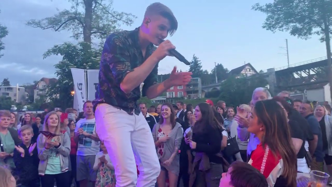 Vincent Gross - Nicht allein Sein live - Lindlif&auml;scht 2019 Schaffhausen