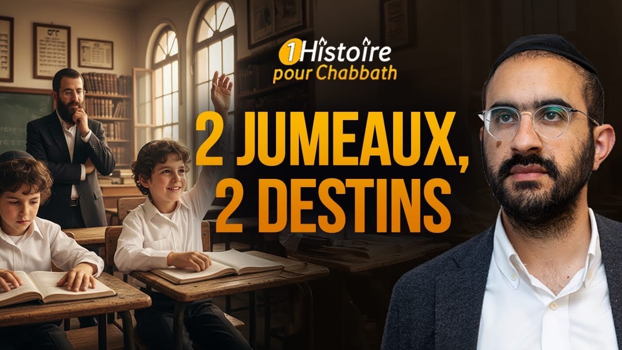2 JUMEAUX, 2 DESTINS 👬 Superbe Histoire de Chabbath (Binyamin Benhamou)