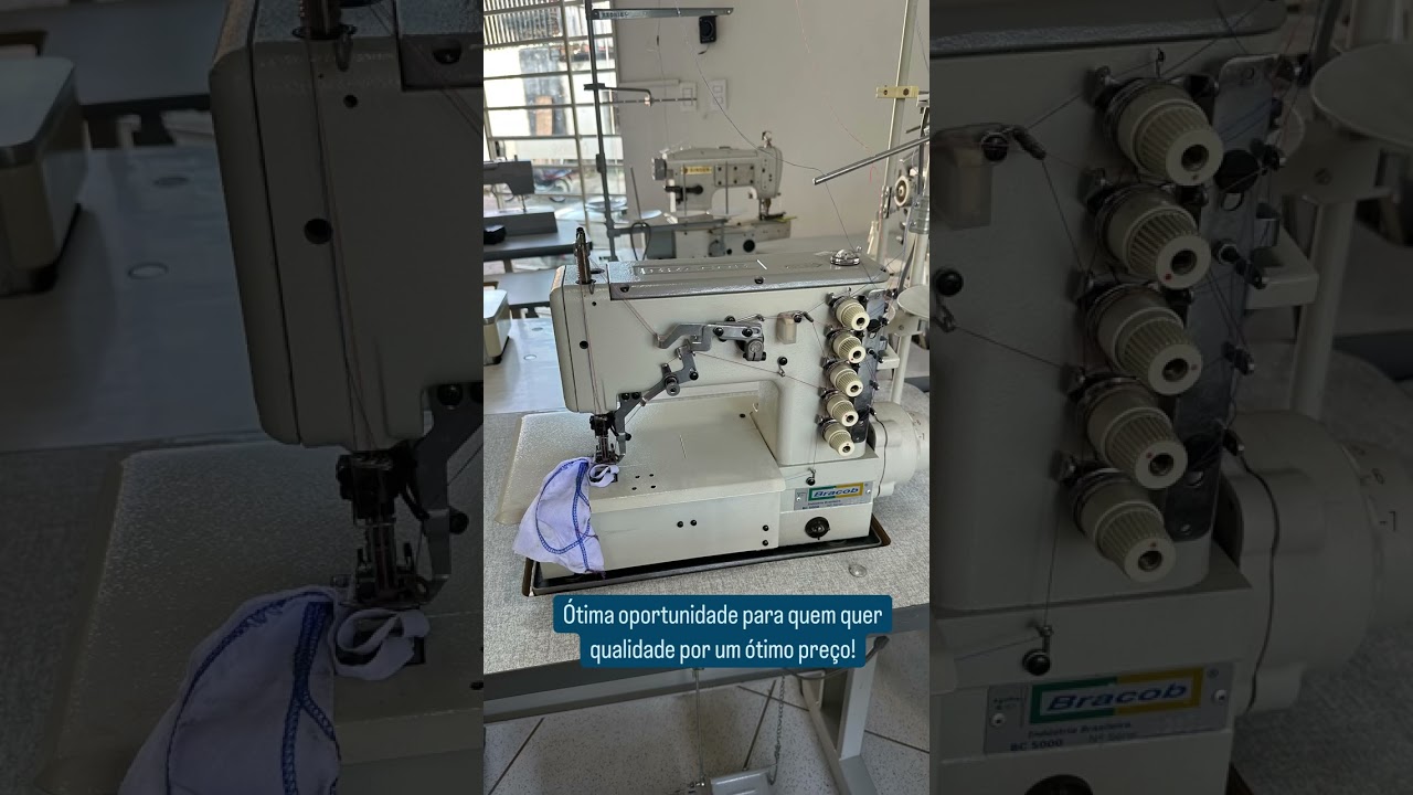 Máquina de Costura Galoneira Industrial - Entrega Grátis em Ipatinga/MG