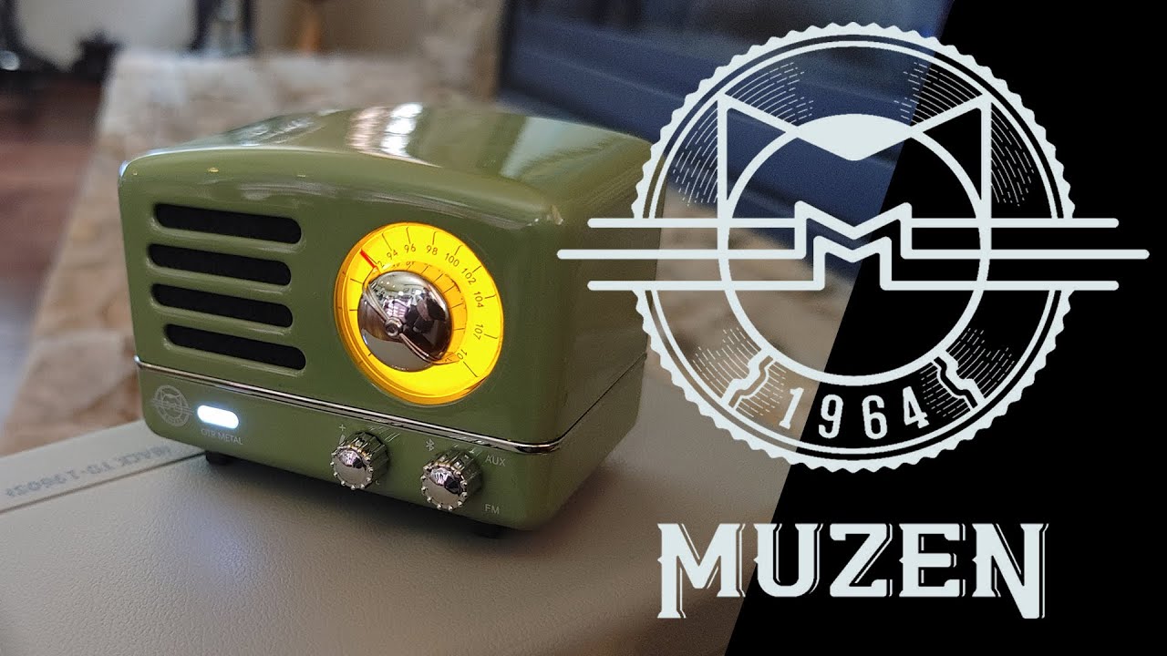 Ryno Reviews - MUZEN Retro OTR Metal - Mini Bluetooth Speaker