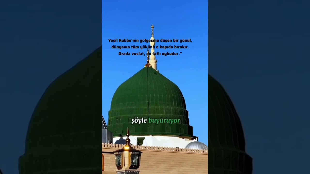 Kutlu beldeler de güzel kareler yeni bir ilahi ile birlikte gönüllülere emanet