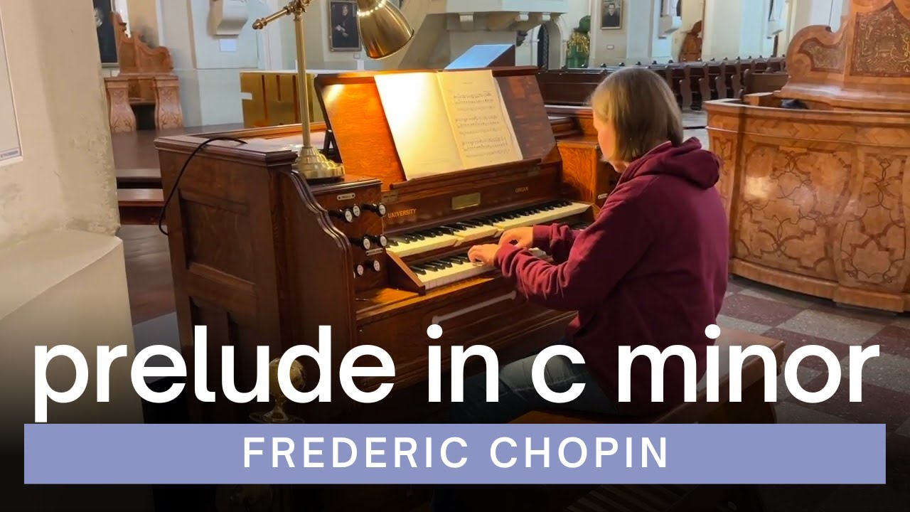 Frederic Chopin - Prelude in C Minor, Op. 28 No. 20 | Pedal Reed Organ | VU St. John's Church