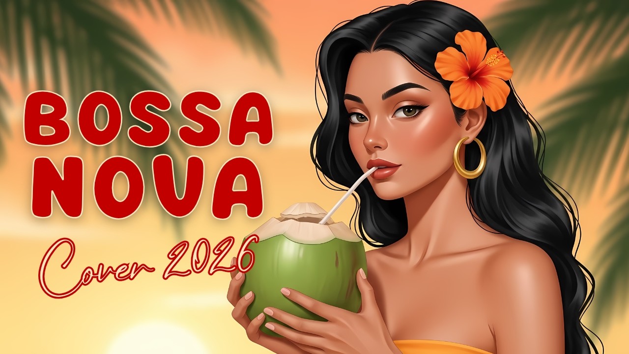 Bossa Nova Cover 2026🌴 Relaxing Bossa Nova Popular Songs For Work, Study & Evening Vibes 🎶🌿