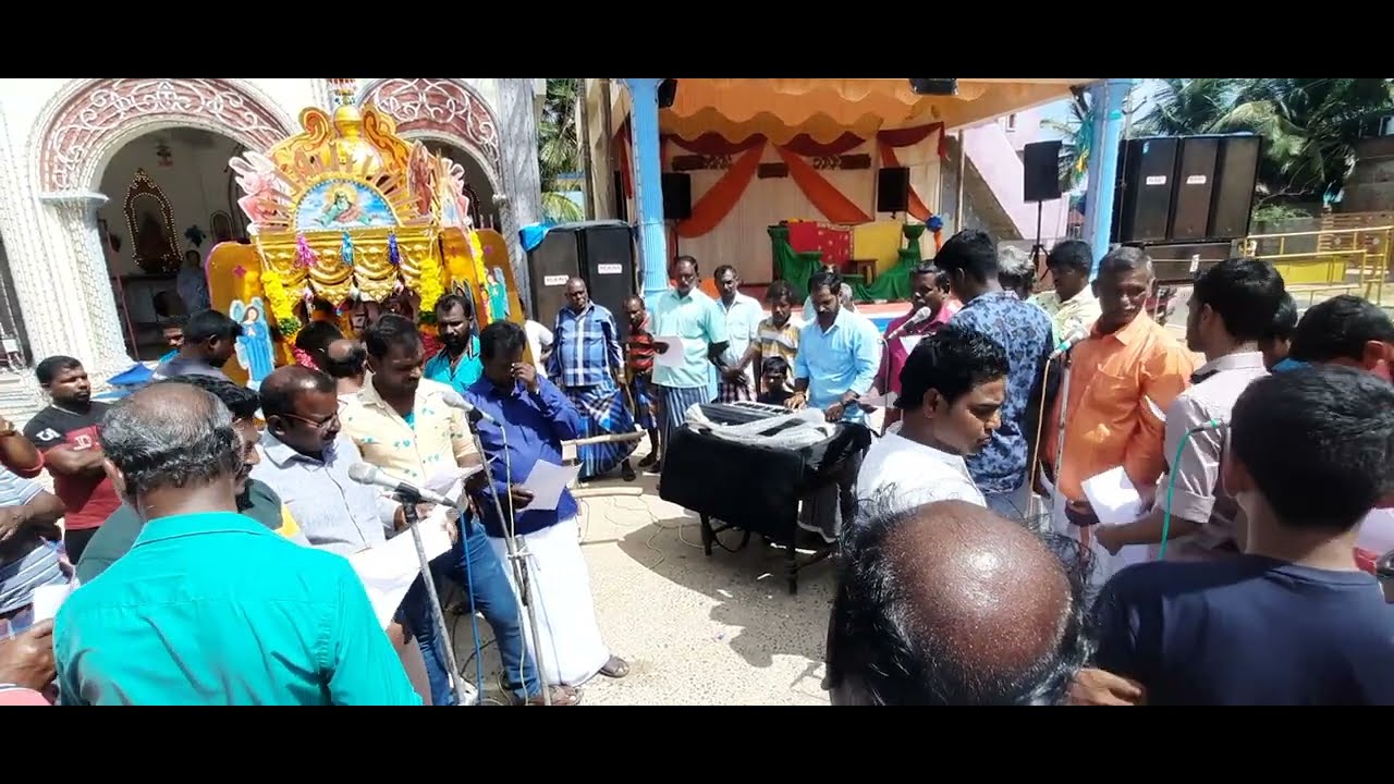 கோவளம் புனித ஜார்ஜியார் குருசடி திருவிழா | இஞ்ஞாசியார் சங்கீத சபா பாடல்