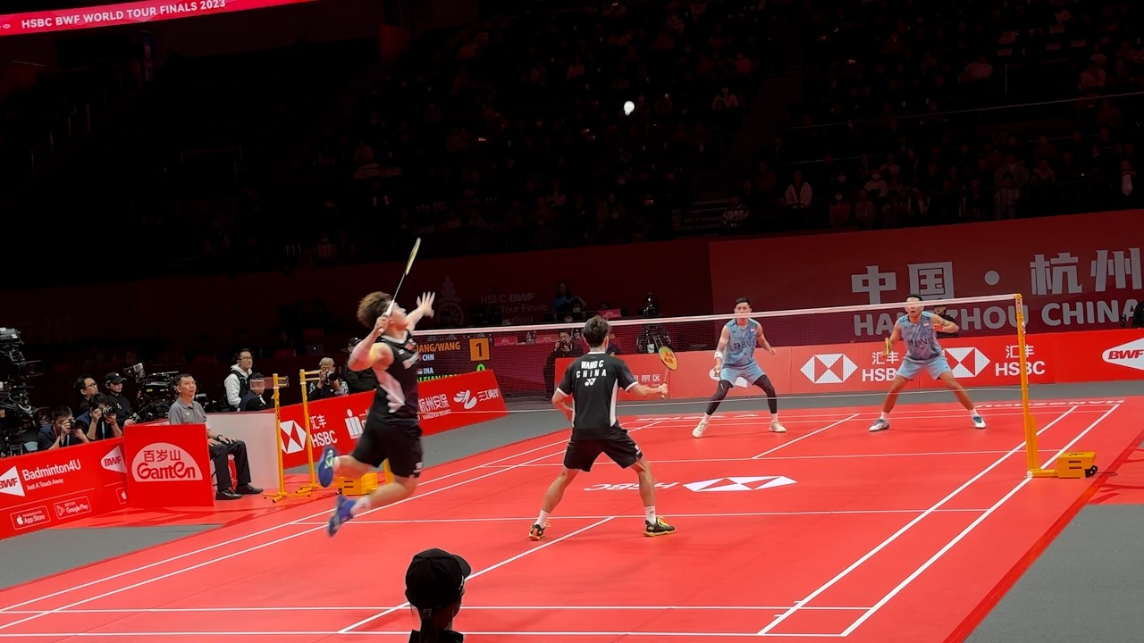 【Nice Angle 】 Liang Wei Keng/Wang Chang vs Alfian/Ardianto BWF World Tour Finals 2023