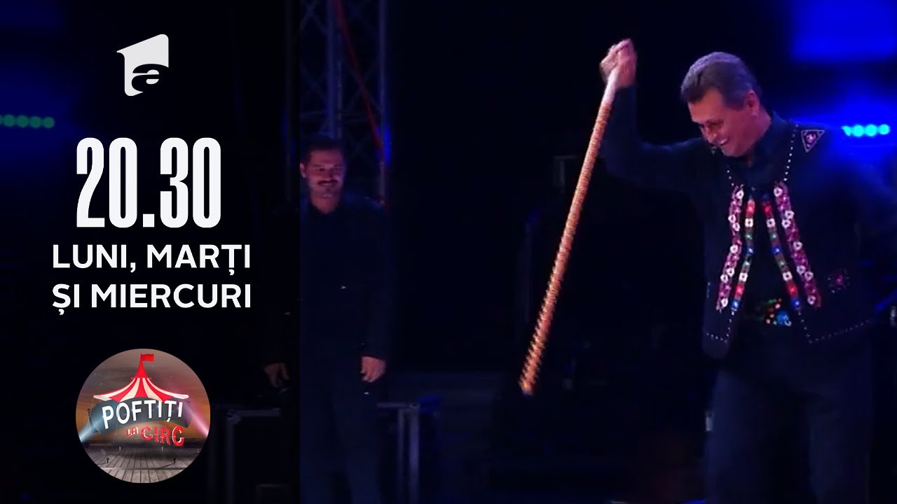 Poftiți la Circ | Nea Mărin, super spectacol de dans popular la Circ