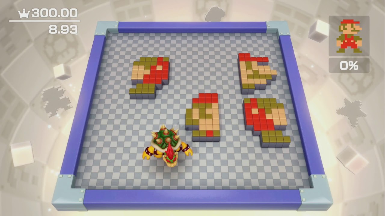 Stage 1:Mario ~ Puzzle Hustle ~ Toad's Rec Room - Super Mario Party (Switch) - No Commentary 1bl