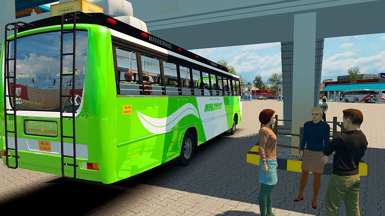 Peaceful Maruti Bus Ride | Bus Simulator | Bus Driving