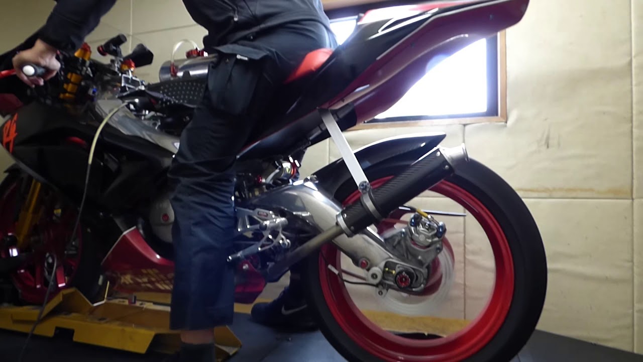 aprilia RS125 DYNO Run 2018