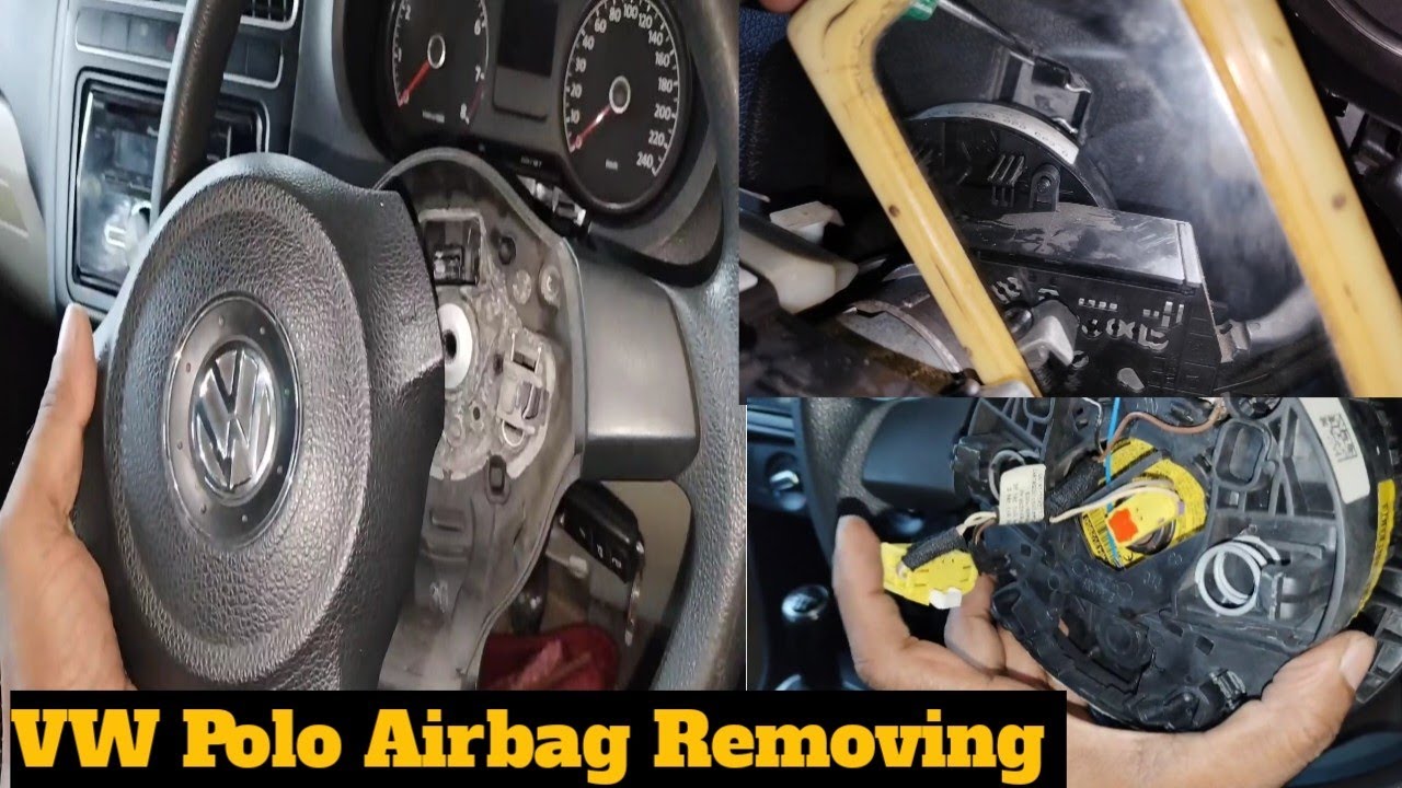 Airbag Removal Driver Side VW Polo Step by Step