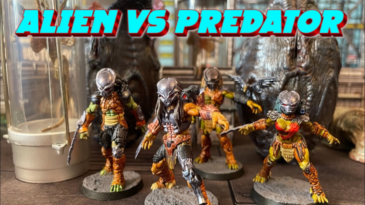 Space Weirdos Skirmish Batrep (AvP - Alien Vs Predator) 75 Points