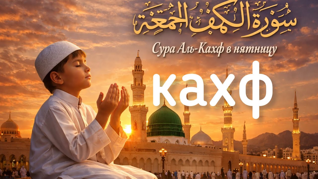 Сегодня Пятница! 🤲🏻Сура Аль-Кахф в последние дни Рамадана — огромная награда и благословение✨