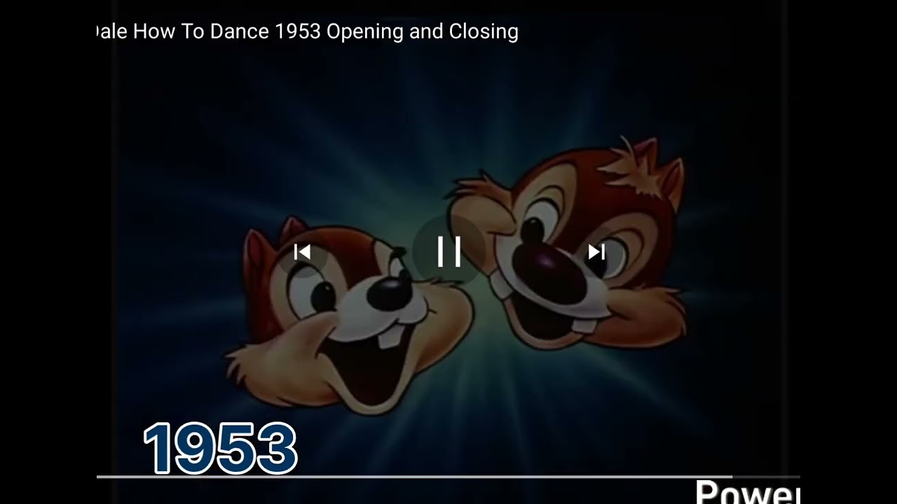 Every Single Chip 'N' Dale Title Cards 1952-54