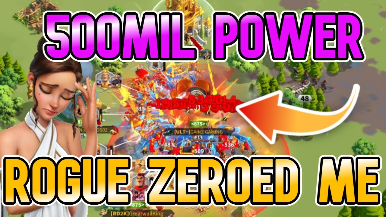 I Got Swarmed By a 500mil Rogue...and then Rallied | Rise of Kingdoms