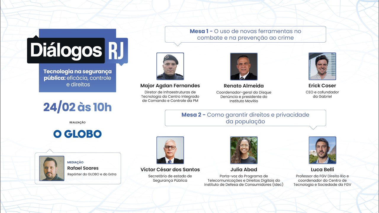 Tecnologia na segurança pública | Diálogos RJ