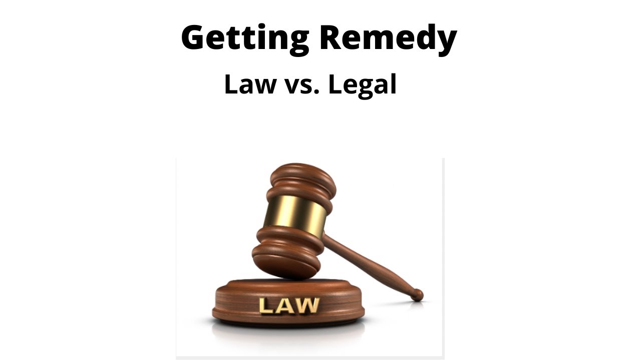 Remedy in Common Law