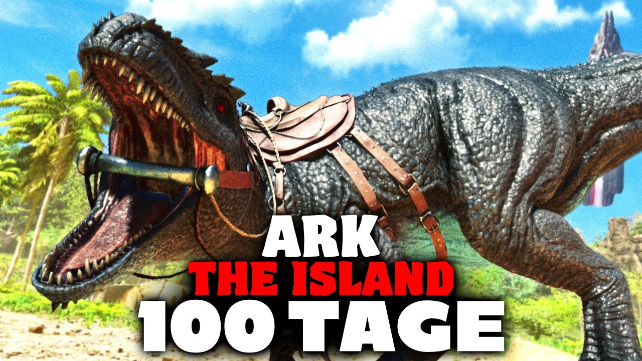 Ich habe 100 Tage Ark The Island gespielt und das ist passiert...