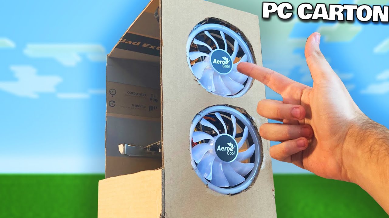 Cree una PC de Cart&oacute;n  