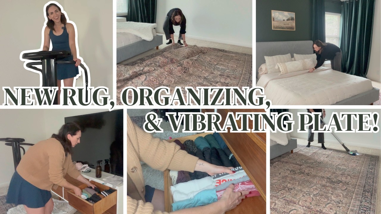 NEW PURE COZY RUG | CLEANING, ORGANIZING, & DECLUTTERING MOTIVATION