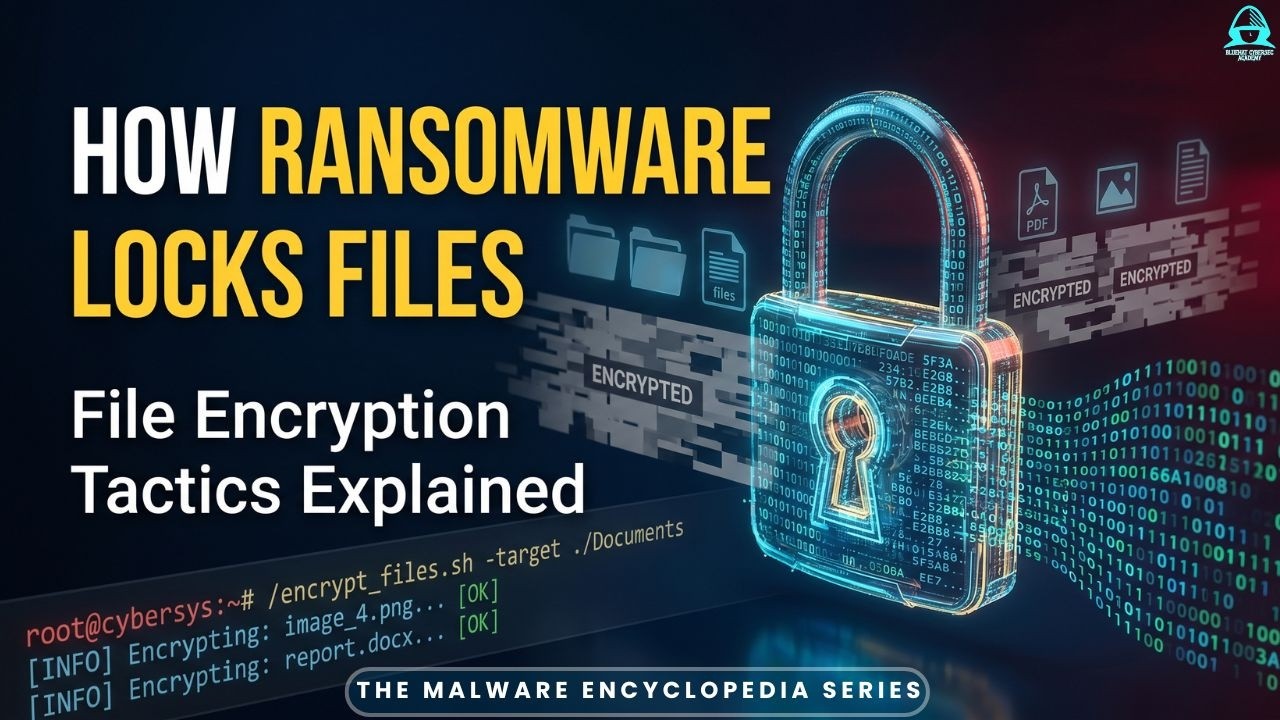 Ransomware Explained: How File Encryption Locks Your Data (Malware Encyclopedia)