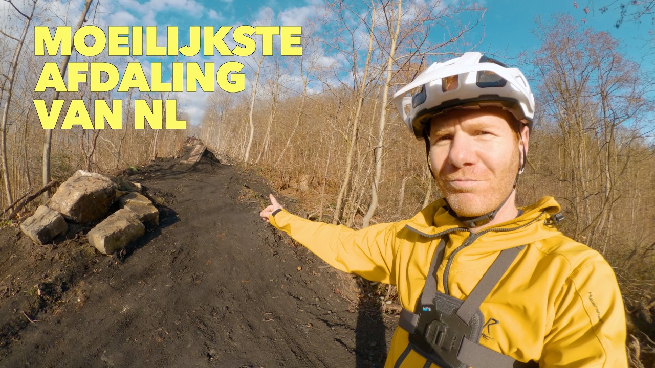 Dit is de Moeilijkste Afdaling van Nederland // Mountainbiken in Landgraaf