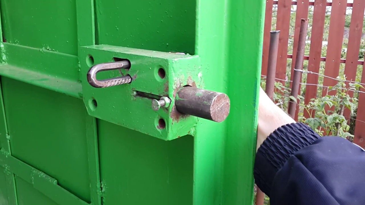 Interesting door lock