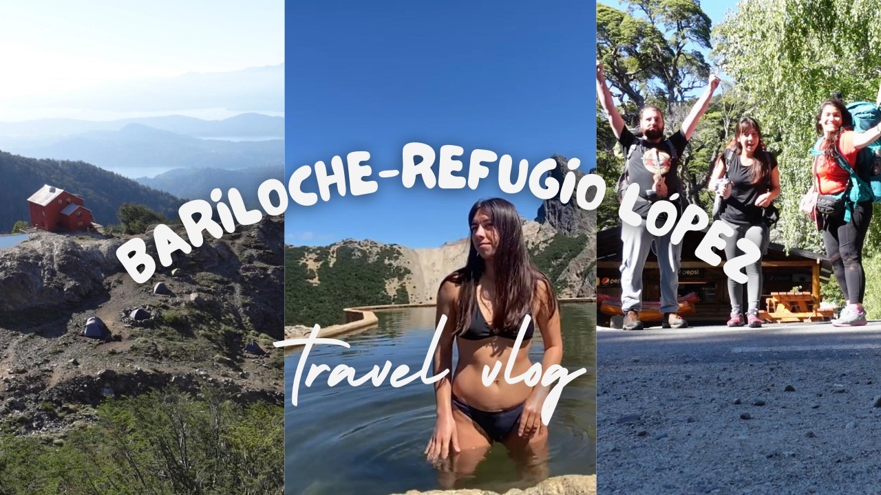 Refugio L&Oacute;PEZ en verano✨🏔️ TREKKING en BARILOCHE - LA MEJOR VISTA DE BARILOCHE ✅🌎