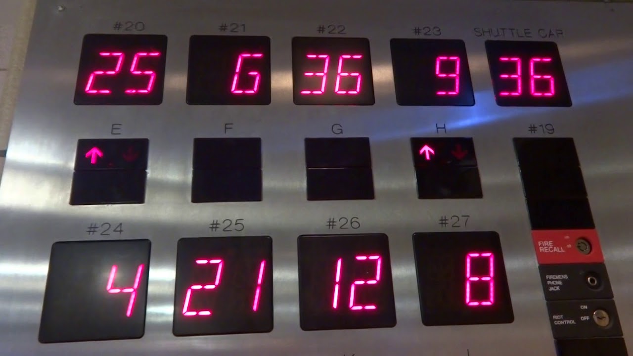 Otis Compass PLUS Elevators - Cathedral of Learning - Pittsburgh PA