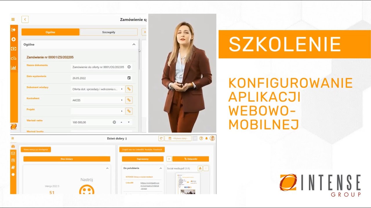 Biznes i IT budują aplikację dla swojej firmy - INTENSE Low Code Platform