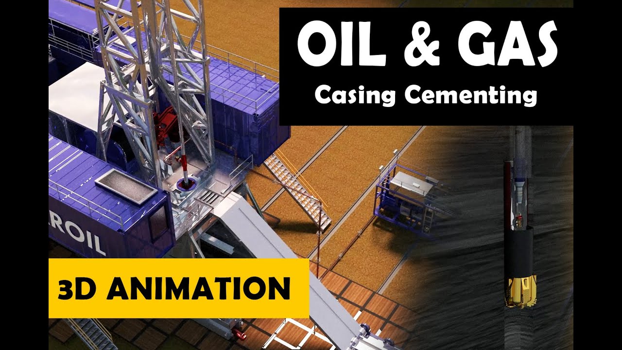 Cementing 13-3/8” Casing Explained | Oil & Gas Cementing Animation  | Part 5