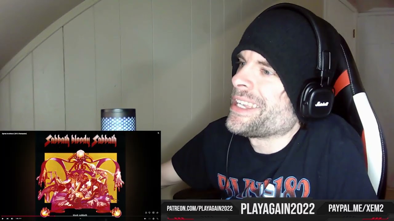 Black Sabbath - Spiral Architect (First Time Reaction)