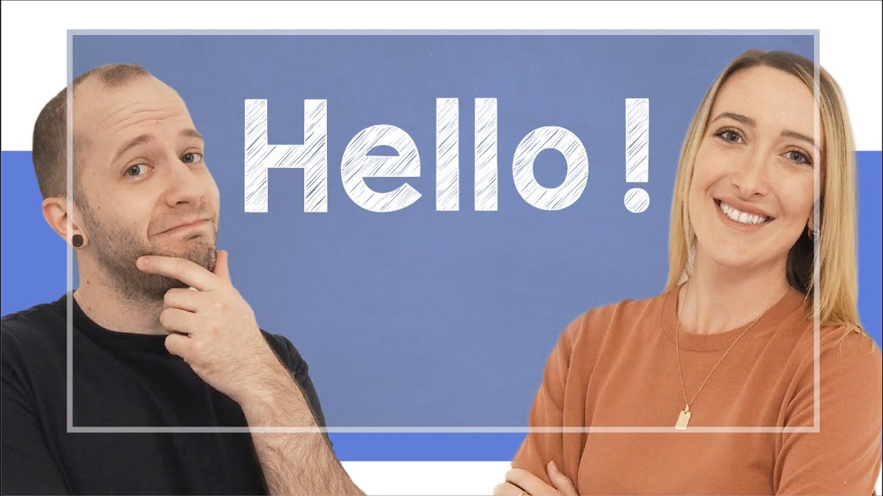 Learn how to introduce yourself in English - A1 [with Brian and Emily]