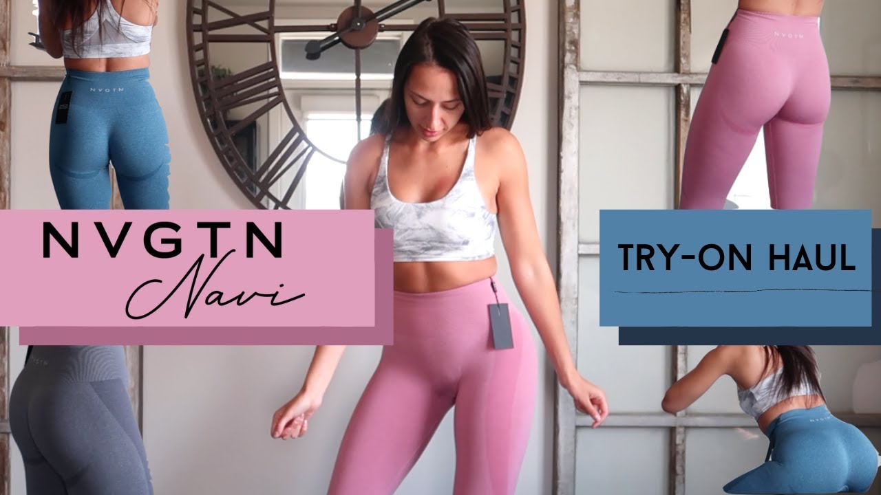 NVGTN TRY-ON REVIEW || seamless leggings haul 2023