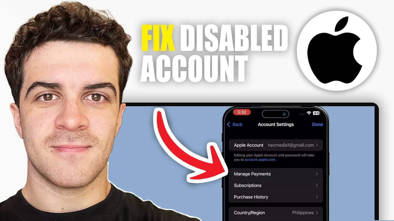Как исправить ошибку &laquo;Ваша учетная запись отключена в App Store и iTunes&raquo; на iPhone (Руководство ...