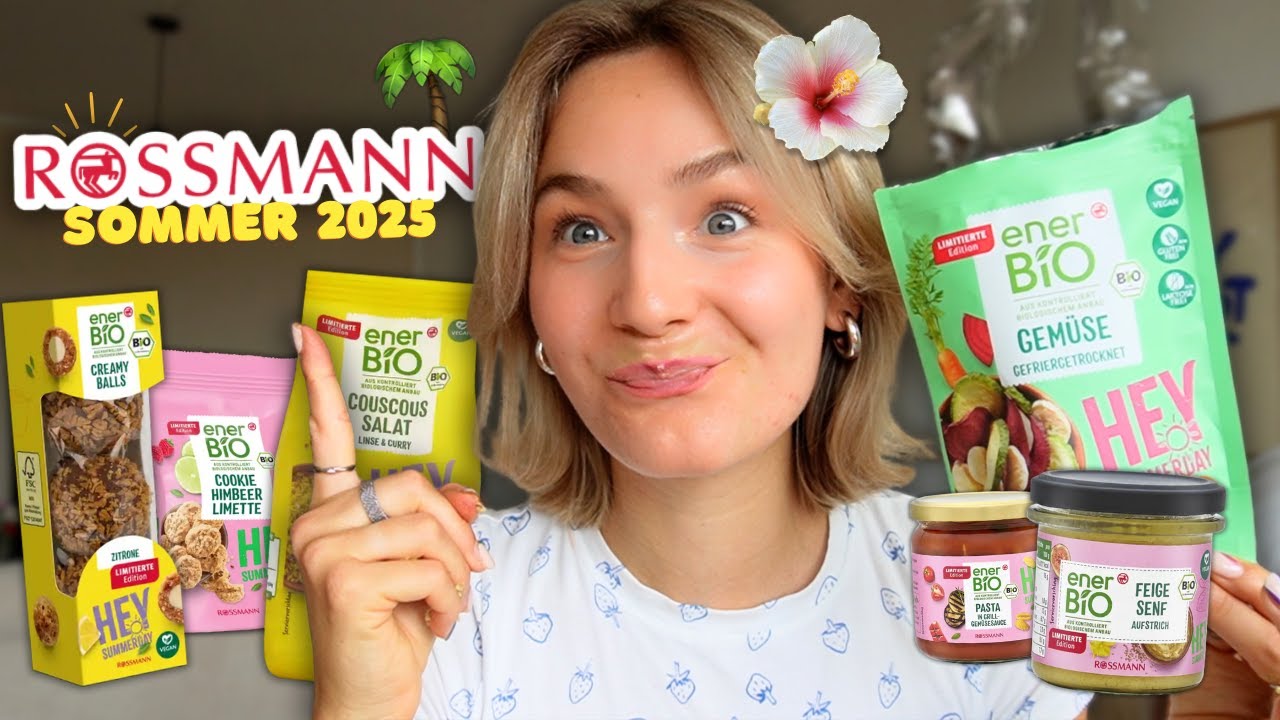 Ich teste das ROSSMANN Sommer Sortiment 2025 (damit ihr wisst was gut ist)