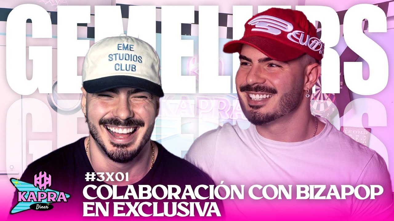 La sesi&oacute;n de Bizarrap con LOS GEMELIERS I KAPRA Diner 1x07