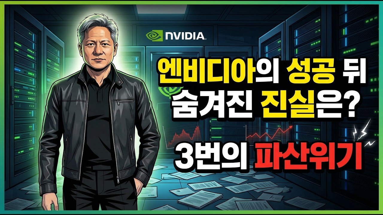 엔비디아의 성공 뒤 숨겨진 진실은? 3번의 파산위기