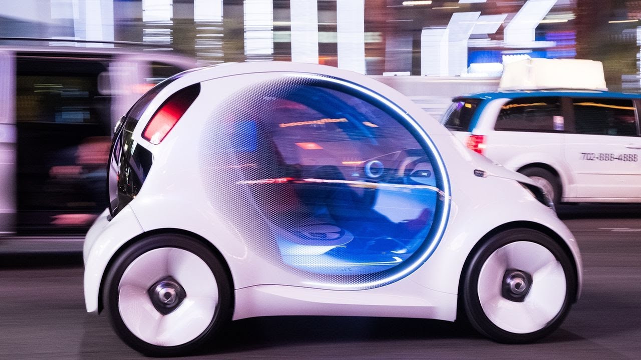 Mercedes-Benz Smart Vision EQ concept first ride
