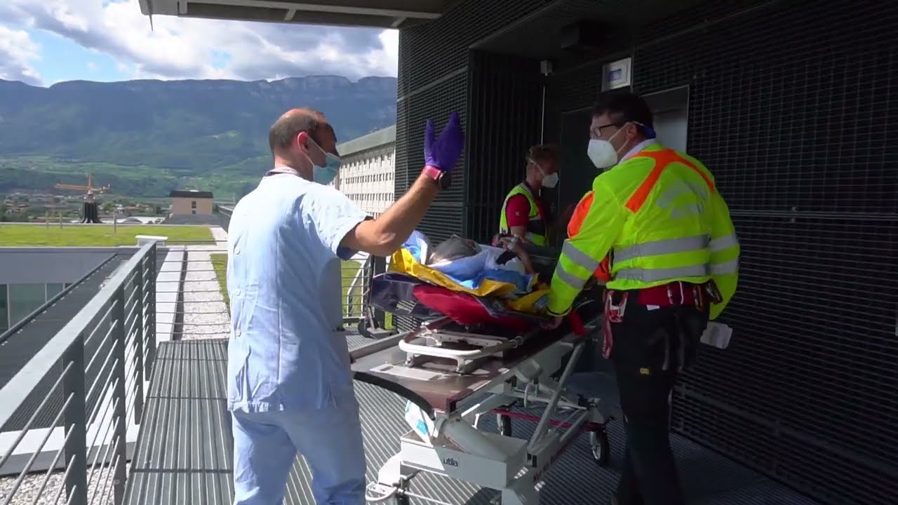 Il nuovo pronto soccorso all'ospedale di Bolzano (08.2021)