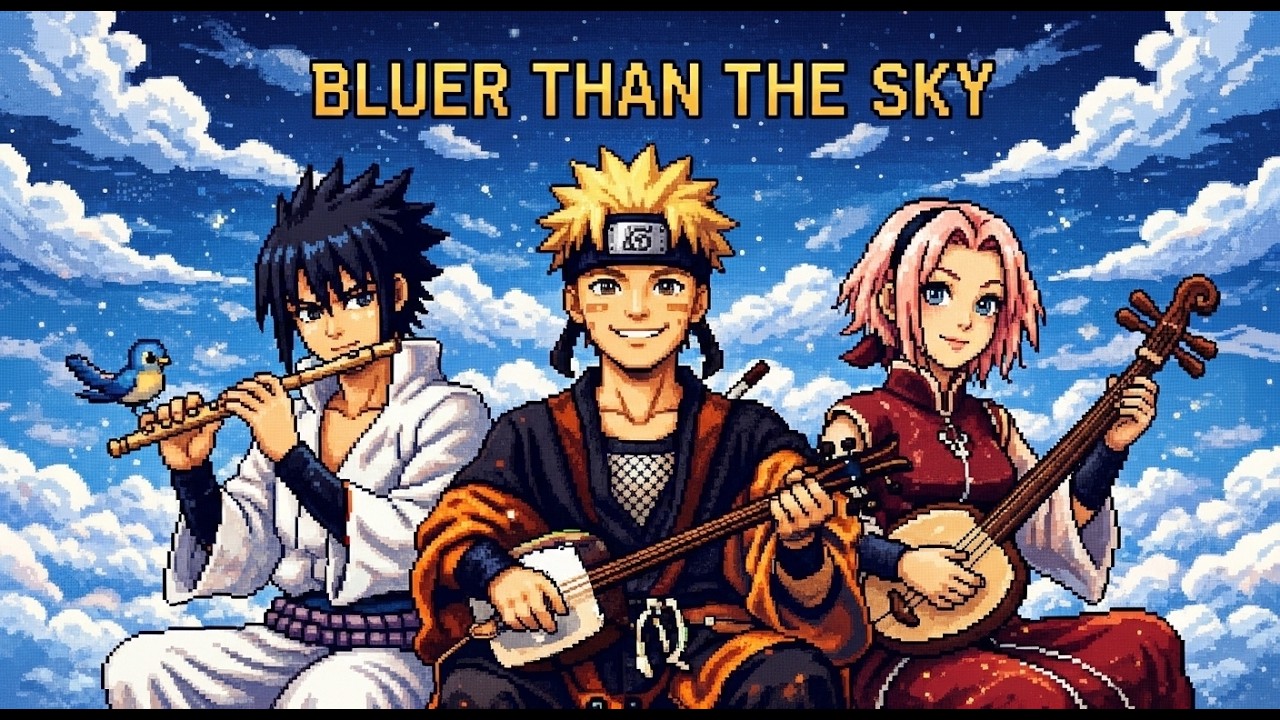 BLUER THAN THE SKY 🐦☁️ Naruto Shippuden Tribute | High Energy Anime J-Rock | No Copyright