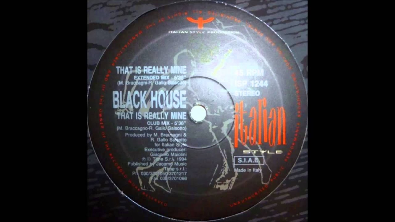 Black House - That is really mine (Italian Style Production) (1994)
