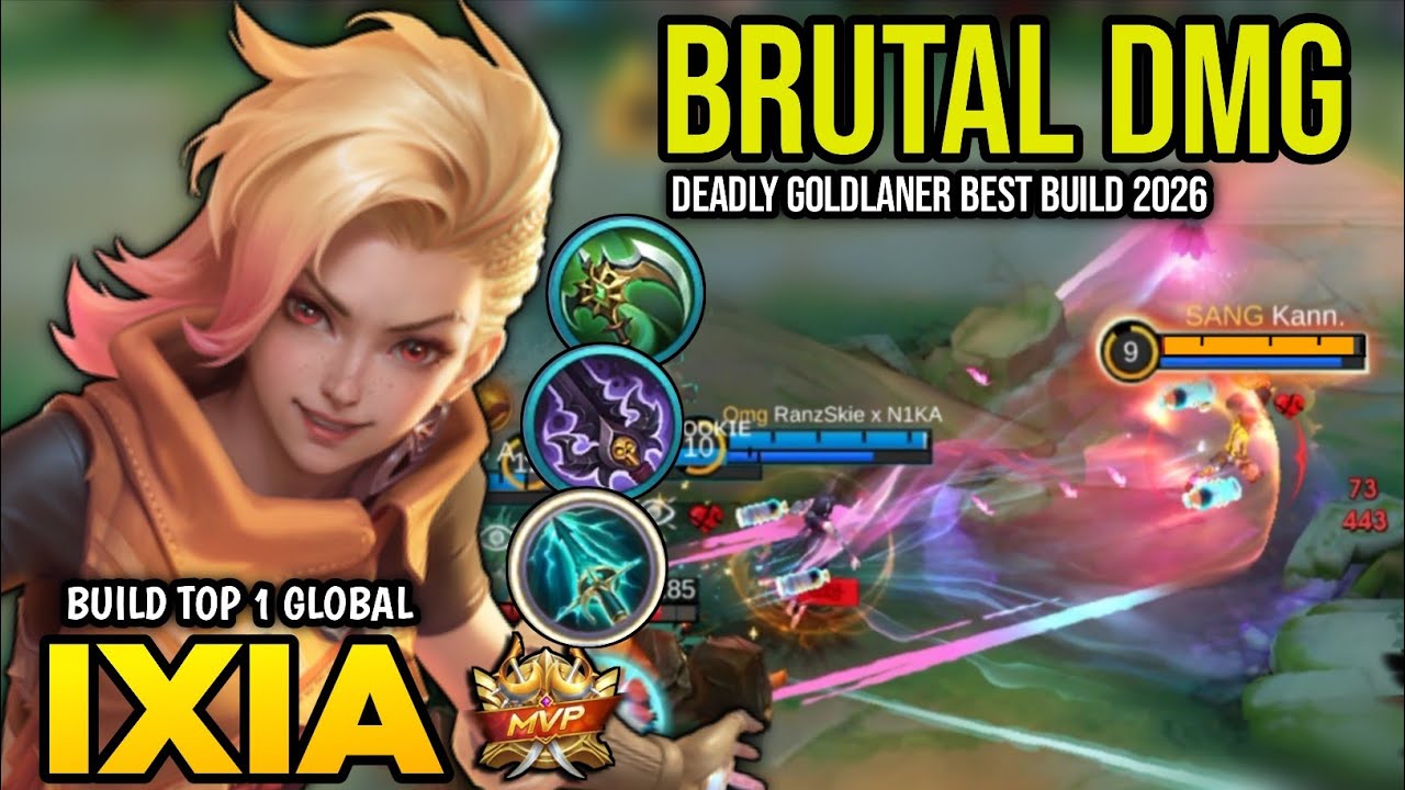 IXIA BEST BUILD 2026 | BUILD TOP 1 GLOBAL IXIA GAMEPLAY | MOBILE LEGENDS✓