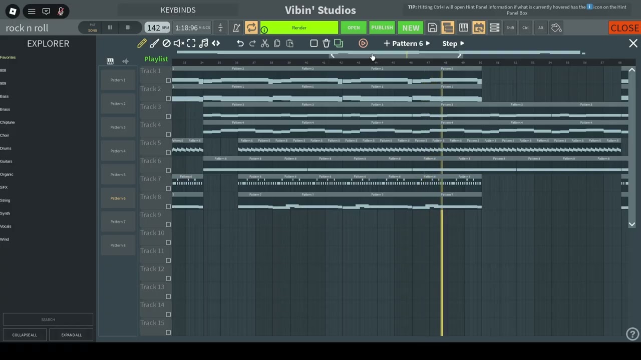 Rock  n roll rip off - ken karson but in roblox fl studio (Make a Beat & Donate)