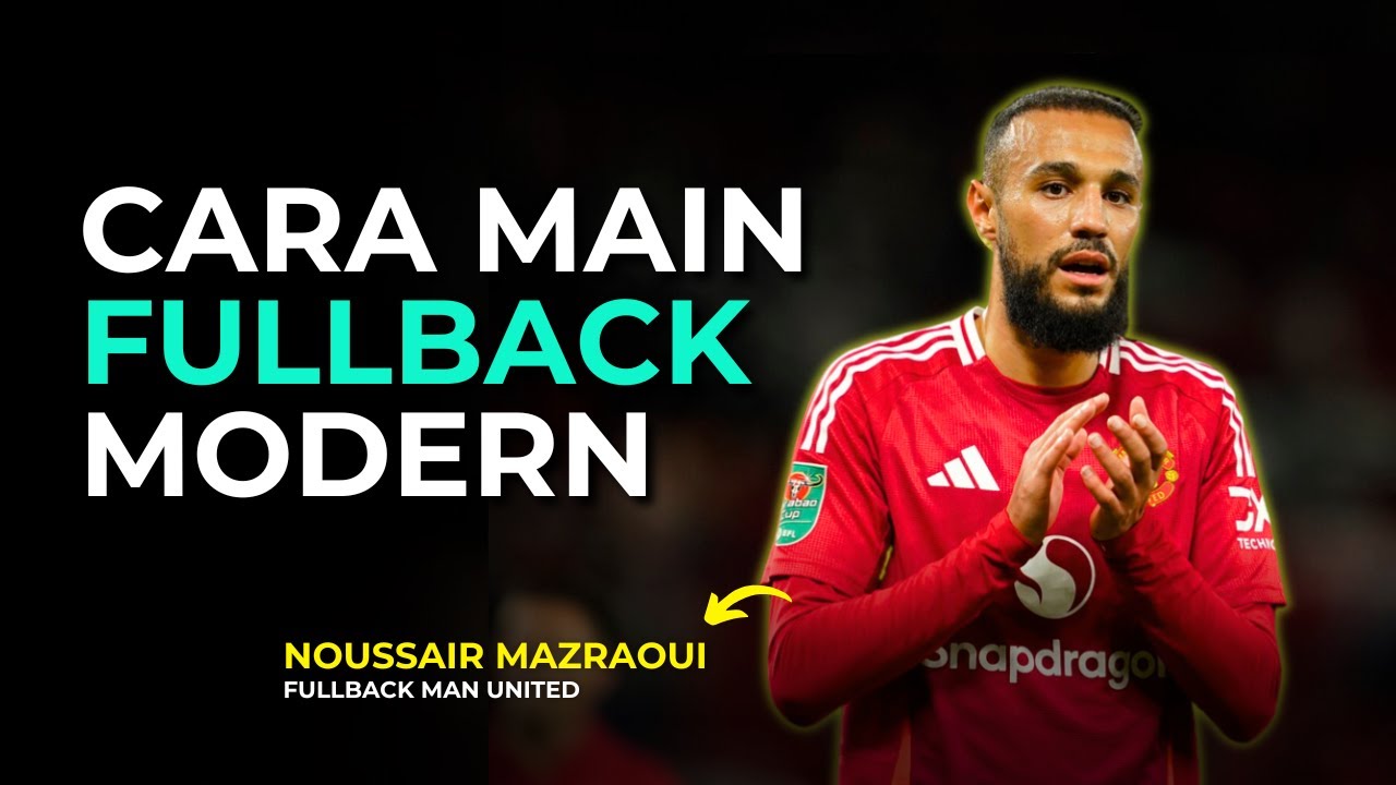 TIPS MENJADI BEK SAYAP | MAZRAOUI MANCHESTER UNITED