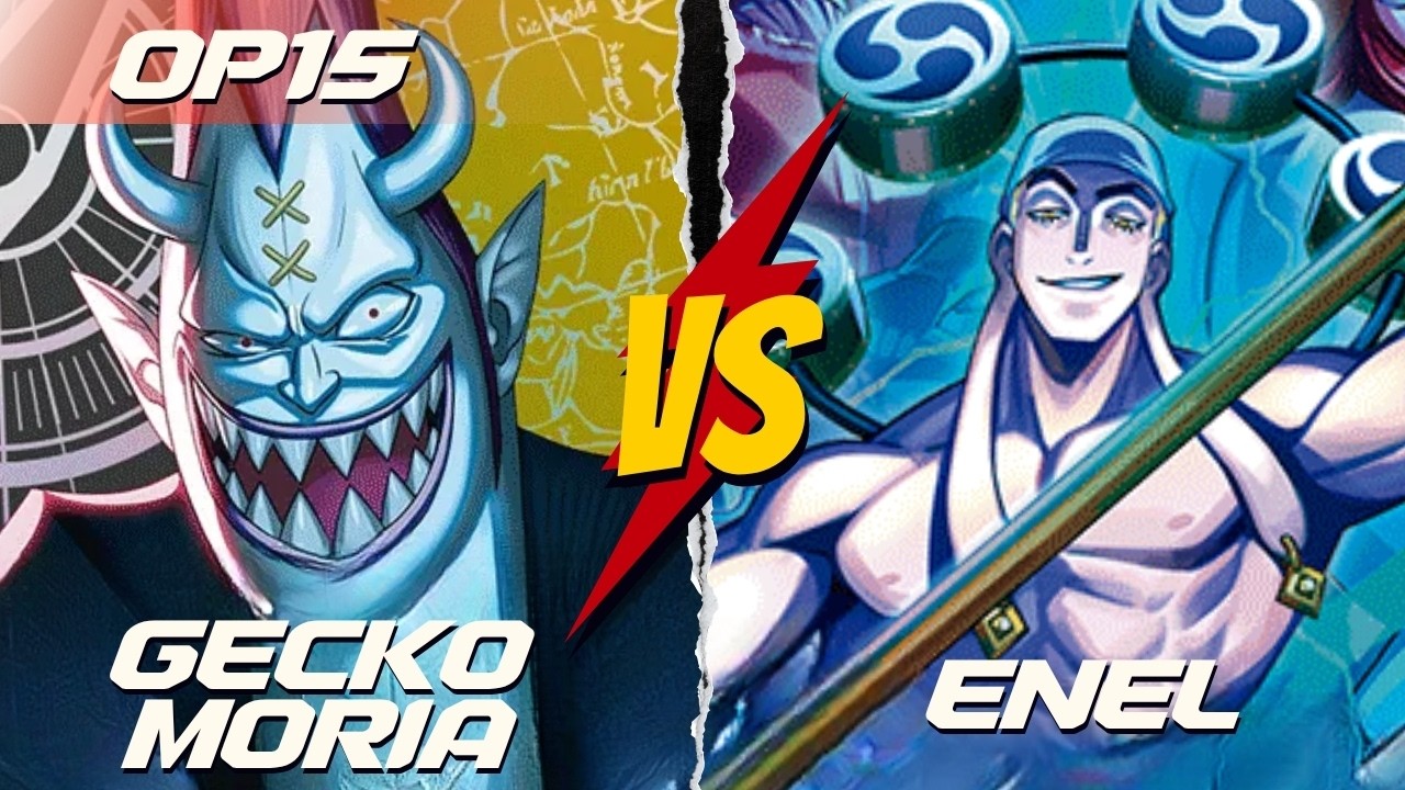 Ohara Studio Shesh: OP14 Black Yellow Gecko Moria VS OP15 Purple ENEL